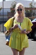 ANNE HECHE Arrives at Dance Rehersal in Los Angeles 09/19/2020