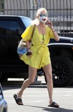 ANNE HECHE Arrives at Dance Rehersal in Los Angeles 09/19/2020
