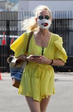 ANNE HECHE Arrives at Dance Rehersal in Los Angeles 09/19/2020