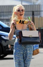 ANNE HECHE Arrives at Dancing with the Stars Studio in Los Angeles 10/03/2020