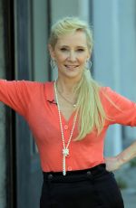 ANNE HECHE Arrives at DWTS Studio in Los Angeles 09/30/2020
