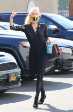 ANNE HECHE at a Dance Studio in Los Angeles 10/02/2020