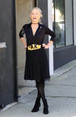 ANNE HECHE at a Dance Studio in Los Angeles 10/02/2020