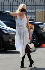 ANNE HECHE at Dancing with the Stars Studio in Los Angeles 10/04/2020