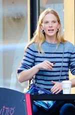 ANNE VYALITSYNA Out for Coffee at The Kava in New York 10/23/2020