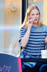 ANNE VYALITSYNA Out for Coffee at The Kava in New York 10/23/2020