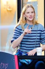 ANNE VYALITSYNA Out for Coffee at The Kava in New York 10/23/2020