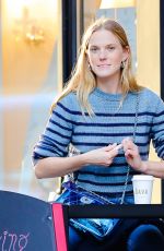 ANNE VYALITSYNA Out for Coffee at The Kava in New York 10/23/2020