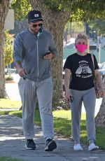 ARIEL WINTER and Luke Benward Out in Los Angeles 10/29/2020