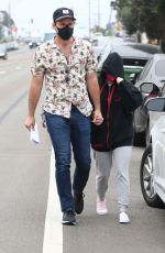 ARIEL WINTER and Luke Benward Out in Malibu 10/22/2020