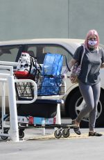 ARIEL WINTER Shopping at Petco in Los Angeles 10/17/2020