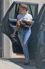 ASHLEY BENSON and G-Eazy Arrives at Their Home in Los Angeles 10/02/2020