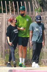 ASHLEY BENSON and G-Eazy Out for Coffee in Los Angeles 10/09/2020