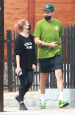 ASHLEY BENSON and G-Eazy Out for Coffee in Los Angeles 10/09/2020