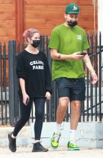 ASHLEY BENSON and G-Eazy Out for Coffee in Los Angeles 10/09/2020