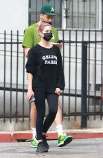 ASHLEY BENSON and G-Eazy Out for Coffee in Los Angeles 10/09/2020