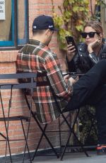 ASHLEY BENSON and G-Eazy Out for Coffee in Studio City 10/20/2020