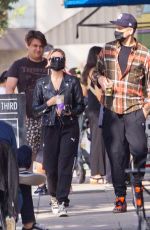 ASHLEY BENSON and G-Eazy Out for Coffee in Studio City 10/20/2020