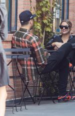 ASHLEY BENSON and G-Eazy Out for Coffee in Studio City 10/20/2020