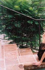 ASHLEY BENSON on the Set of a Photoshoot, October 2020
