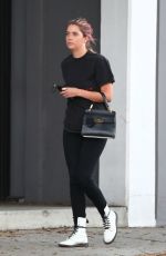 ASHLEY BENSON Out and About in Los Angeles 10/08/2020