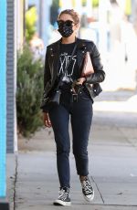 ASHLEY BENSON Out and About in Los Angeles 10/27/2020