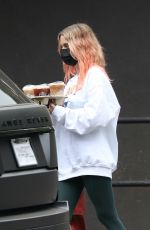ASHLEY BENSON Out for Coffee in Los Angeles 10/22/2020