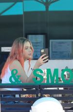 ASHLEY BENSON Out for Lunch in Los Angeles 10/14/2020