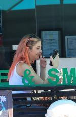 ASHLEY BENSON Out for Lunch in Los Angeles 10/14/2020