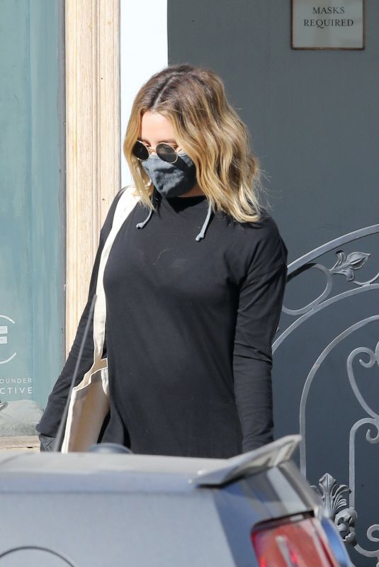 ASHLEY BENSON Out Shopping in Beverly Hils 10/27/2020