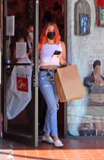 ASHLEY BENSON Out Shopping in West Hollywood 10/14/2020