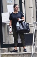ASHLEY GRAHAM Leaves a gym in New York 10/02/2020