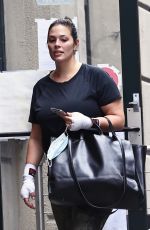 ASHLEY GRAHAM Leaves a gym in New York 10/02/2020