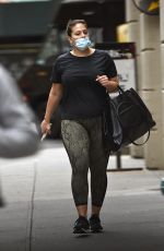 ASHLEY GRAHAM Leaves a gym in New York 10/02/2020