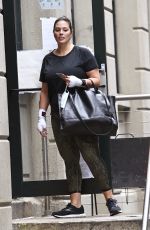 ASHLEY GRAHAM Leaves a gym in New York 10/02/2020