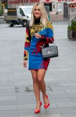 ASHLEY ROBERTS Arrives at Heart Radio in London 10/01/2020