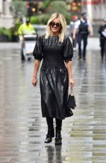 ASHLEY ROBERTS Arrives at Heart Radio in London 10/06/2020