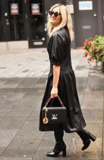 ASHLEY ROBERTS Arrives at Heart Radio in London 10/06/2020