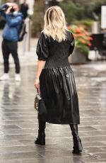 ASHLEY ROBERTS Arrives at Heart Radio in London 10/06/2020