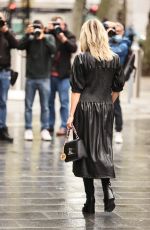 ASHLEY ROBERTS Arrives at Heart Radio in London 10/06/2020