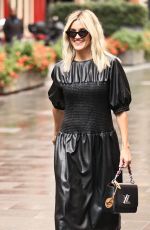ASHLEY ROBERTS Arrives at Heart Radio in London 10/06/2020