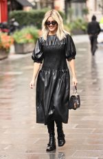 ASHLEY ROBERTS Arrives at Heart Radio in London 10/06/2020