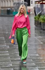 ASHLEY ROBERTS Leaves Global Radio in London 10/05/2020