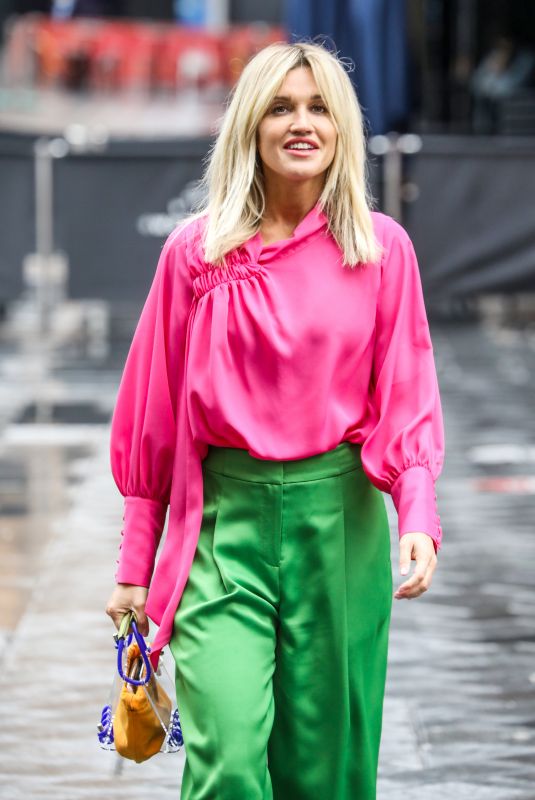 ASHLEY ROBERTS Leaves Global Radio in London 10/05/2020