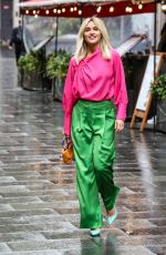ASHLEY ROBERTS Leaves Global Radio in London 10/05/2020