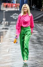 ASHLEY ROBERTS Leaves Global Radio in London 10/05/2020
