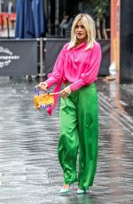 ASHLEY ROBERTS Leaves Global Radio in London 10/05/2020