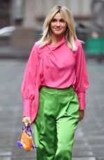 ASHLEY ROBERTS Leaves Global Radio in London 10/05/2020