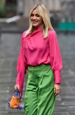 ASHLEY ROBERTS Leaves Global Radio in London 10/05/2020