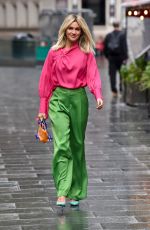 ASHLEY ROBERTS Leaves Global Radio in London 10/05/2020